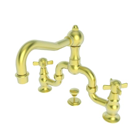 Newport Brass Lavatory Bridge Faucet in Satin Brass (Pvd) 1000B-04